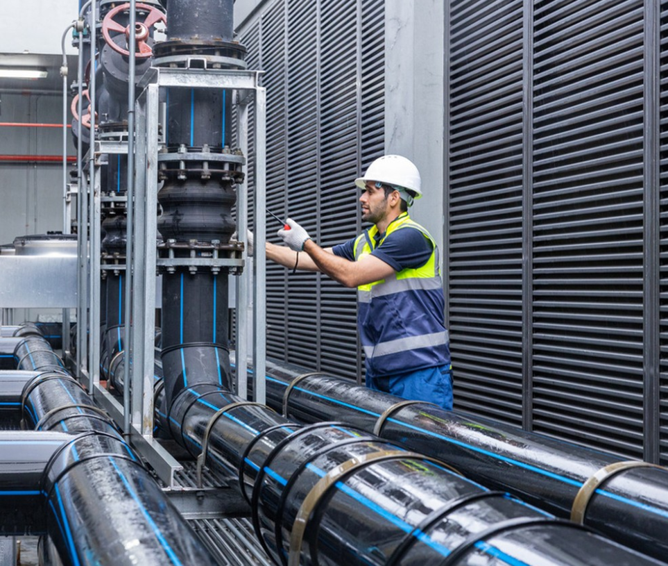 HDPE pipe for Industrial Usage