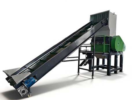 Heavy-Duty Plastic Waste Crusher
