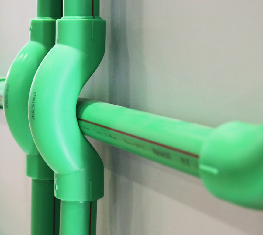 PPR pipe in architecture
