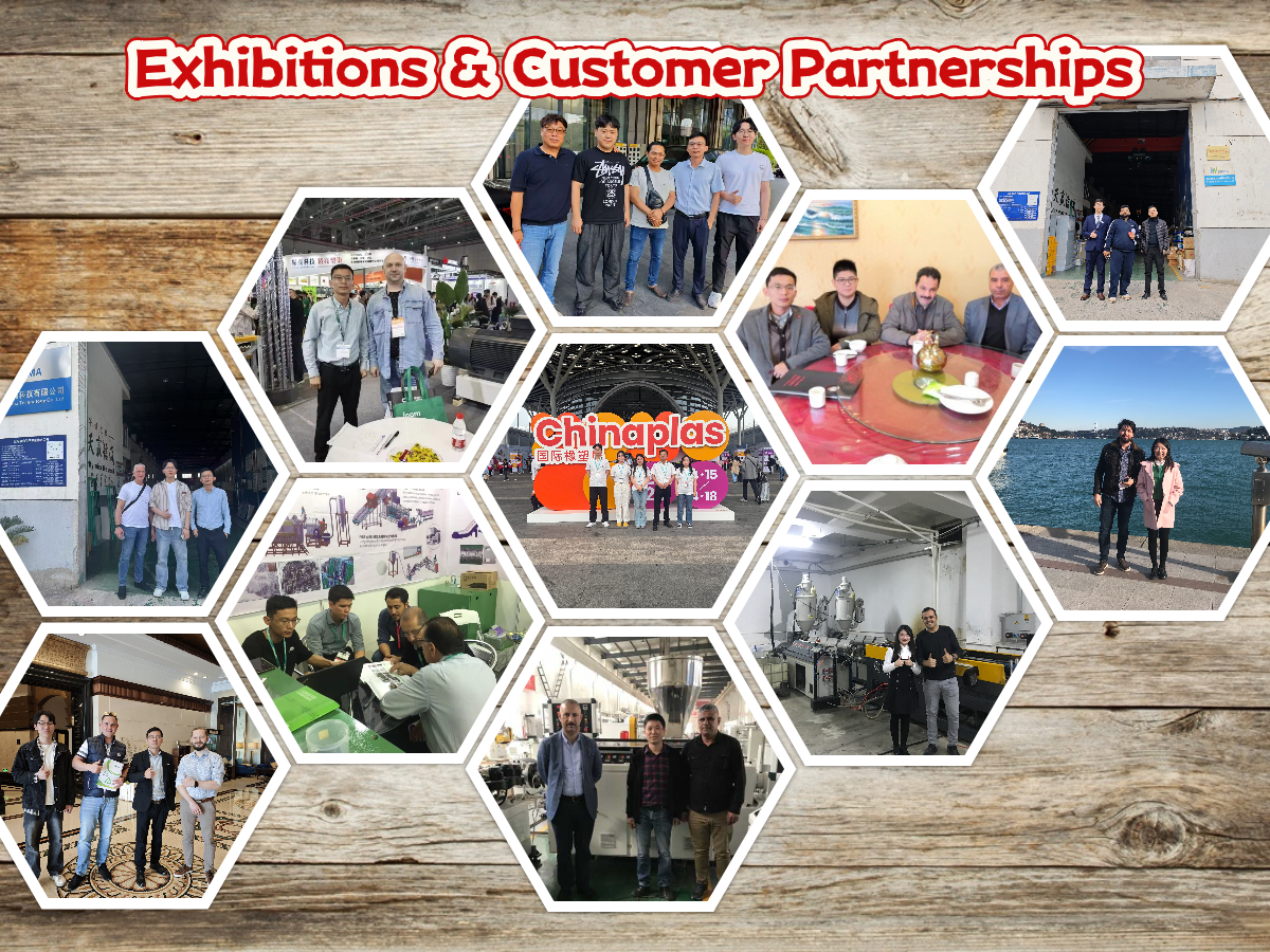 IVIMA exhibition participation and customer cooperation photos including factory visits and project discussions