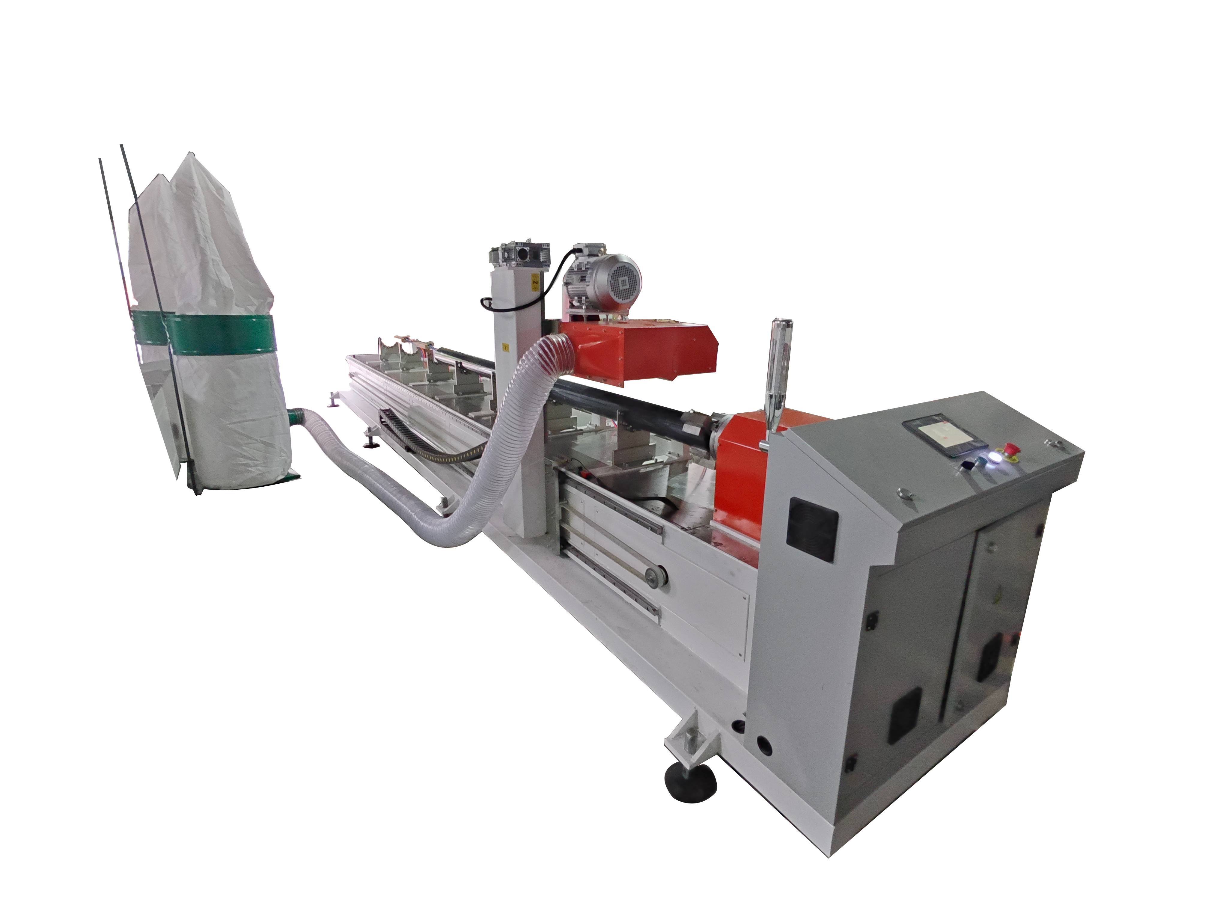  PVC pipe slotting machine