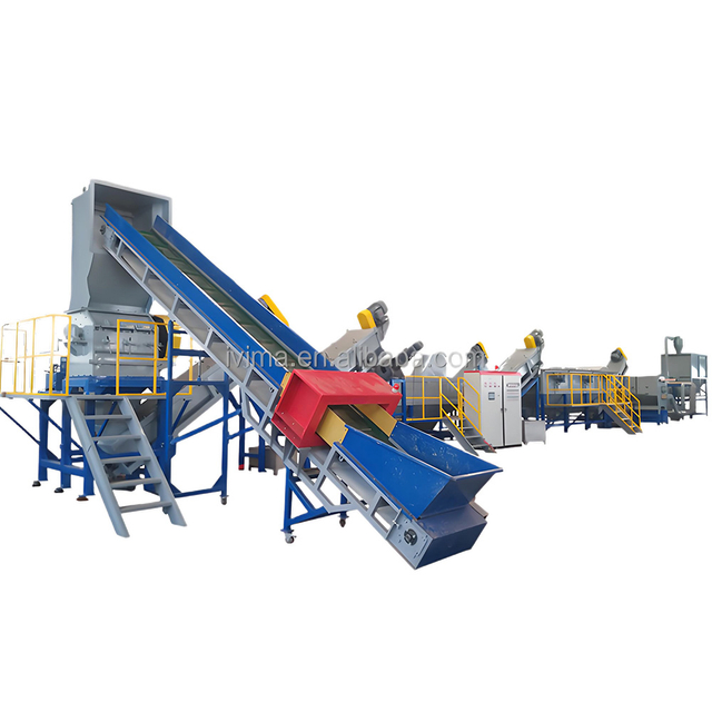 PP PE Film Woven Bag Recycling Washing Line