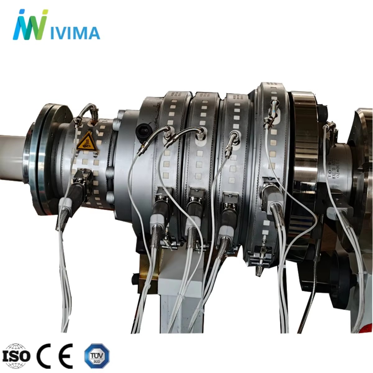 Высокоточная экструзионная головка для экструзии труб из ПВХ, внешний вид