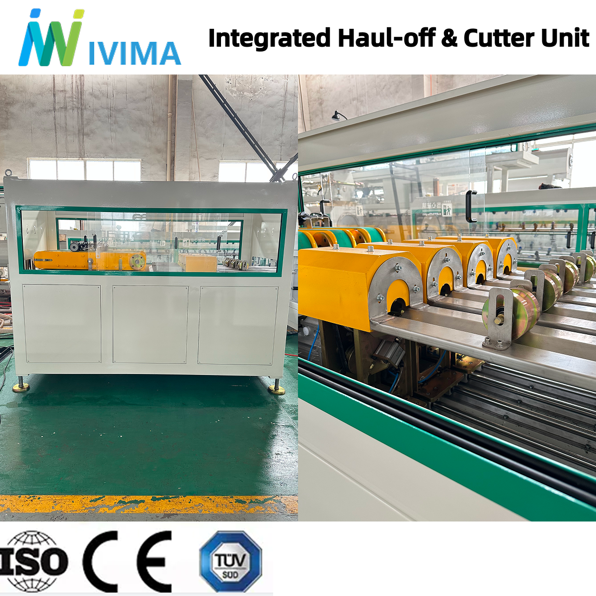 <strong>Integrated Haul-off &amp; Cutter Unit</strong>