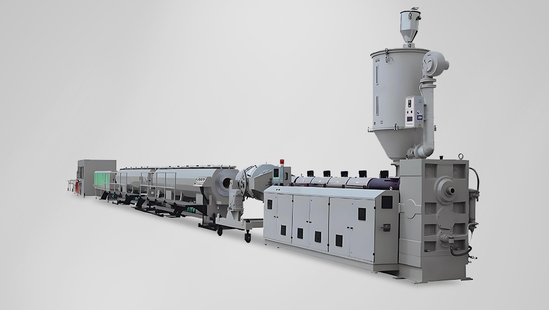 Big diameter PE pipe production line