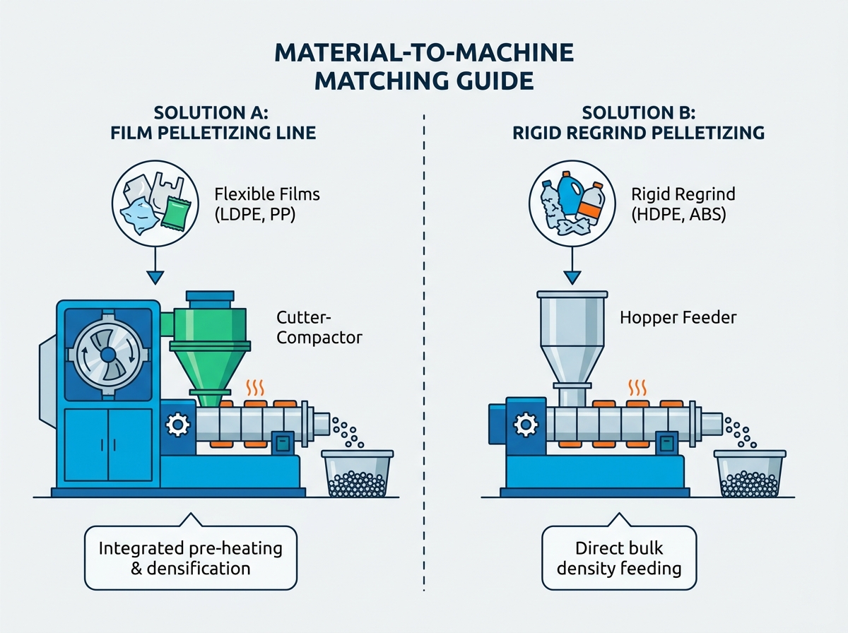 plastic pelletizing machine